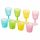  Bicchiere IKEA DUKTIG Glass, 8 pezzi, multicolore