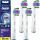  Inserti 3D originali Braun Oral-B EB18 - 4 pz