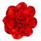  Spilla/spilla Fiore grande in raso Rosso 15 cm / 2962