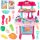  CUCINA PER BAMBINI Fornello Luce Suono + Accessori