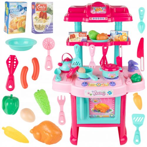  CUCINA PER BAMBINI Fornello Luce Suono + Accessori