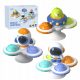  WOOPIE BABY SPACE SPINNER POP-IT GIOCATTOLO SENSORIALE INTERCAMBIABILE 3 PZ.