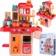  CUCINA GIOCO PER BAMBINI ACCESSORI 42 PZ SUONO LUCE VAPORE ACQUA