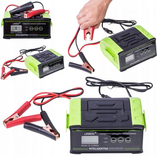  RADDRIZZATORE AUTO PER BATTERIA 24V 12V 30A AGM START-STOP