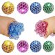  GNIOTEK ANTISTRESS IN RETE SQUISH BALL GLITTER 7CM