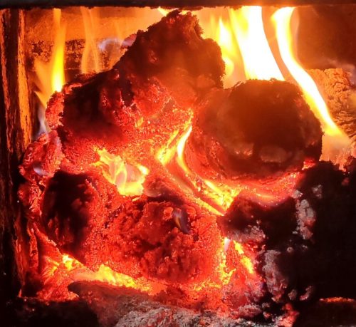  BRICCHETTI PER CAMINO IN CARTONE Bombola di legna da 25 KG legna mista per caminetto