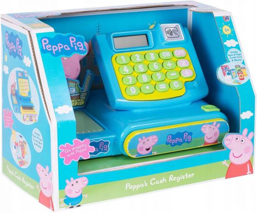  Giocattolo HTI Peppa Pig, registratore di cassa del negozio con suono