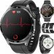  Orologio da uomo Bartomtime Orologio CARDIOVATCH Glucosio ECG Menu polacco