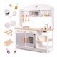  CUCINA IN LEGNO PER BAMBINI PENTOLE ACCESSORI MDF MODERNO CLASSICO 82CM