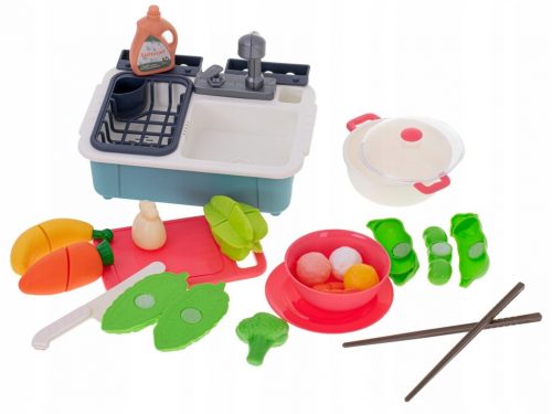 Lavello da cucina per bambini Icona con accessori