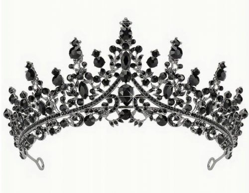  Argento nero tiara diadema corona gotica Sant'Andrea alternativa ad Halloween