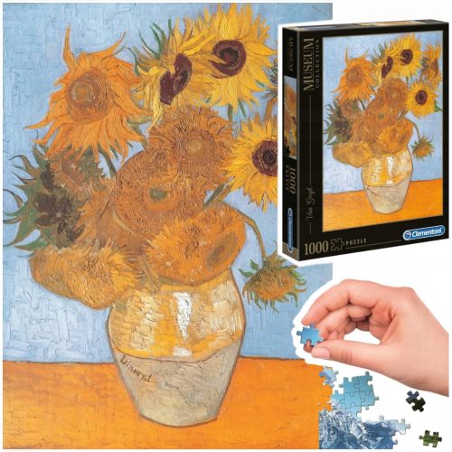  Clementoni puzzle girasoli dipinto Vincent Van Gogh 1000 pezzi