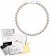  BRACCIALE IN ARGENTO 925 PERLE REGALO COMUNIONE DONNA AUGURI GRATUITI