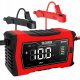  RADDRIZZATORE CARICABATTERIE INTELLIGENTE Auto 10A LiFePO4 BATTERIA LCD 24V 12V