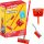  SET PULIZIA PICCOLO HENRY SPAZZOLA ROSSA CON CRUSCOTTO CASDON 3+