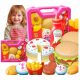  Set da cucina in plastica per alimenti da gioco per accessori per bambini