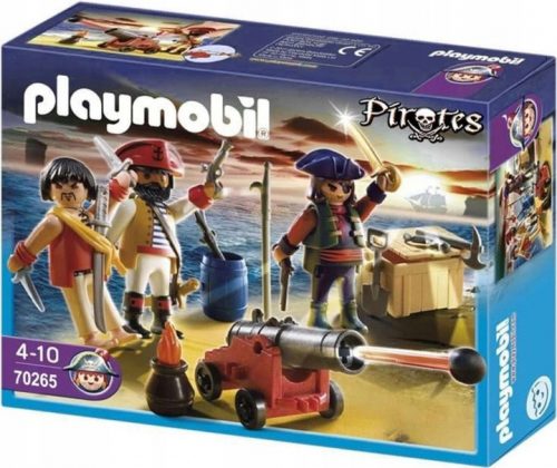  PLAYMOBIL 70265 Pirati Cannone Arsenale Armi Mattoncini