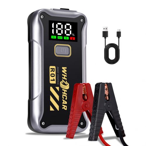  JUMP STARTER Avviatore portatile per auto 12V con display LCD