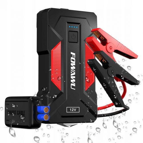  FOWAWU Powerbank 4000A Booster Auto 9L Benzina 7L Diesel LED USB 3.0