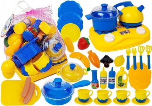  Set di pentole in plastica Pentole per piccoli chef