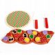  Set Taglio Pizza Puzzle In Legno Accessori 27 Pezzi