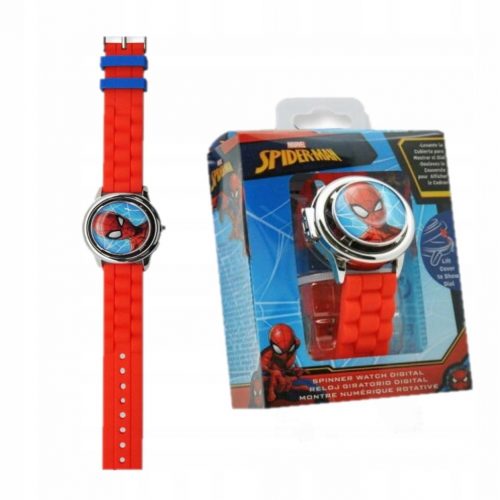  Orologio da polso digitale Spiderman con spinner