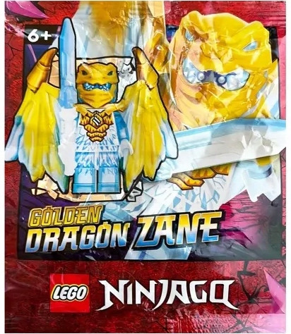  LEGO NINJAGO FIGURA GOLDEN DRAGON ZANE GOLDEN DRAGON 892293 71773 NJO770