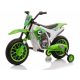  MOTO A BATTERIA PER BAMBINO 4-7 ANNI CROSS XMX616 EVA 2 MOTORI A GAS IN RĄ