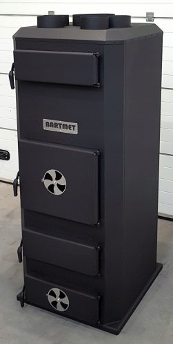  Forno Bartmet in acciaio per bricchetti, legna, pellet, lignite, carbon fossile da 70 kW