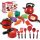  SET CUCINA GRANDE PER BAMBINI ACCESSORI PER CUCINARE ALIMENTI 18 EL,