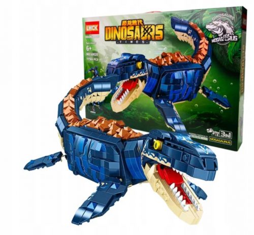  Dinosaurs Times Mosasaurus 3in1 1156 pz.