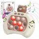  Console di gioco elettronica Pop It, Orsacchiotto, Antistress, per bambini e adulti