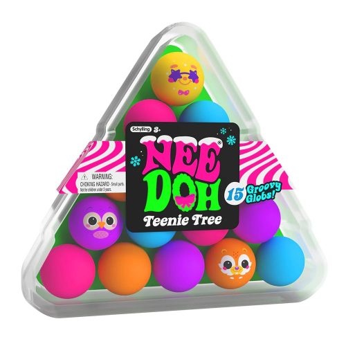  Squishy Antistress Sensoriale NeeDoh TEENIE TREE 15 pz.