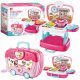  Valigia pieghevole CUCINA PER BAMBINI SET CUCINA 3IN1 SOUND LIGHT