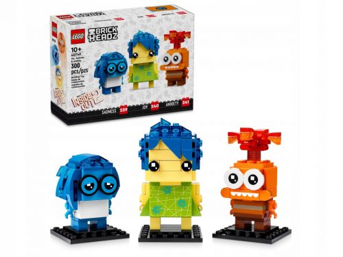  LEGO Creator 40749 BrickHeadz Gioia, tristezza e paura