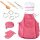  Set grembiule da cucina per bambini – 11 pezzi, costume da cucina