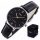  OROLOGIO CASIO DA DONNA LTP-VT01L-1B cinturino in pelle nero + SCATOLA