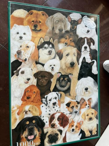  Puzzle Lontra Housee Dogs Life Avril Haynes cane 1000