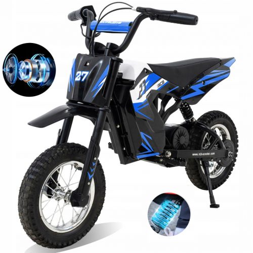  Motocicletta elettrica per ragazzi/ragazze per bambini Blu 12" 25 km/h