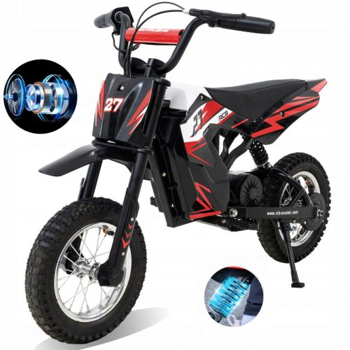  Moto Elettrica per Bambini RCB R9X Ragazzi/Ragazze rossa 12"