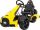  GOKART ELETTRICO BOLID 12V 2 MOTORI RUOTE EVA GIALLO