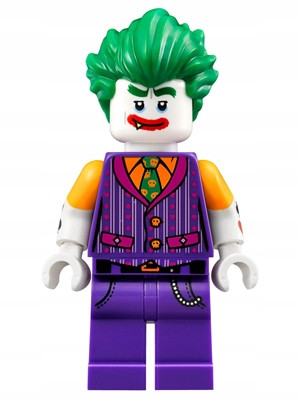  figura lego super eroi - sh307 joker - gilet