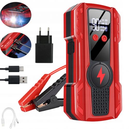  AVVIATORE AUTO START BOOSTER POWERBANK 99900MAH 12V TORCIA 500A