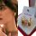  Orecchini in oro con gocce piccole TEARS 21 mm in acciaio chirurgico DROP 68983