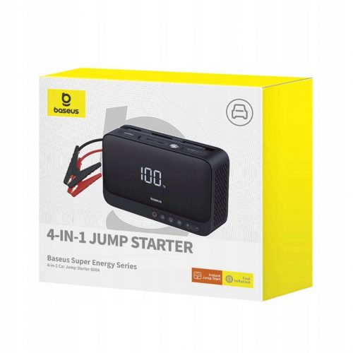  BASEUS JUMP STARTER 1500MAH 600A USB-C 22.2WH BOOSTER