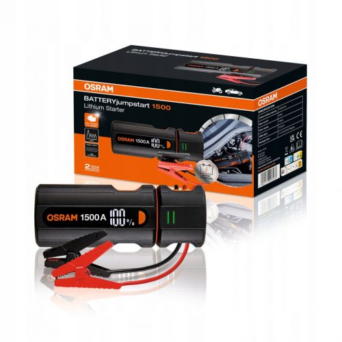  Avviatore di emergenza per auto Osram Booster Jump Starter 1500 12V