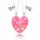  SET DI 2 COLLANE DELL'AMICIZIA BFF CON CUORE MAGNETICO