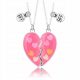  SET DI 2 COLLANE DELL'AMICIZIA BFF CON CUORE MAGNETICO