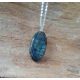  Ciondolo in labradorite con figura scolpita, bellissima opportunità in argento