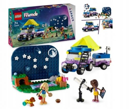  LEGO Friends 42603 Camper con osservatorio stellare mobile